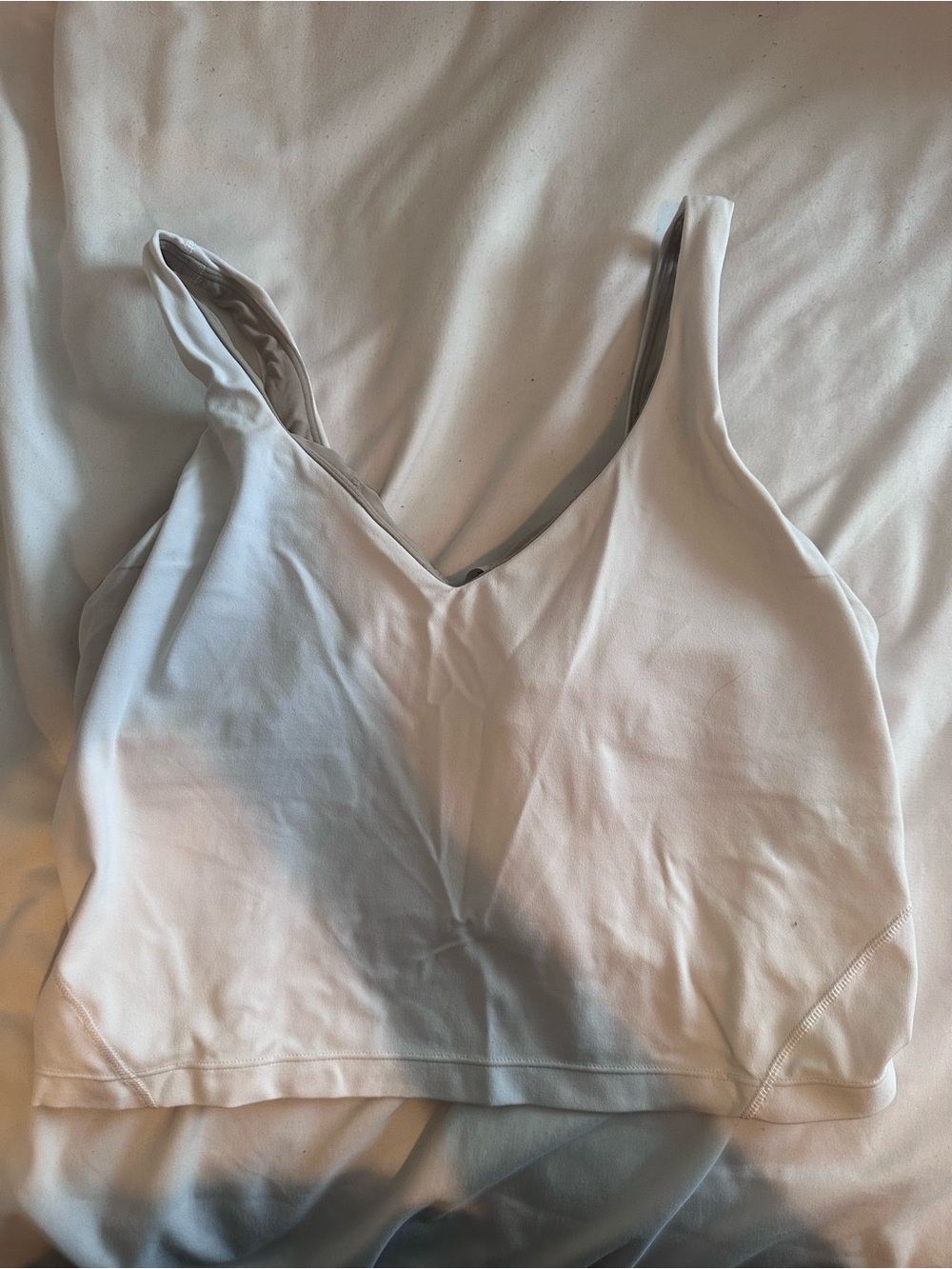 White lululemon align tank